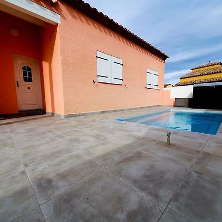 Villa H2O - Jacuzzi & Piscine Chauffee Le Barcares Luaran gambar