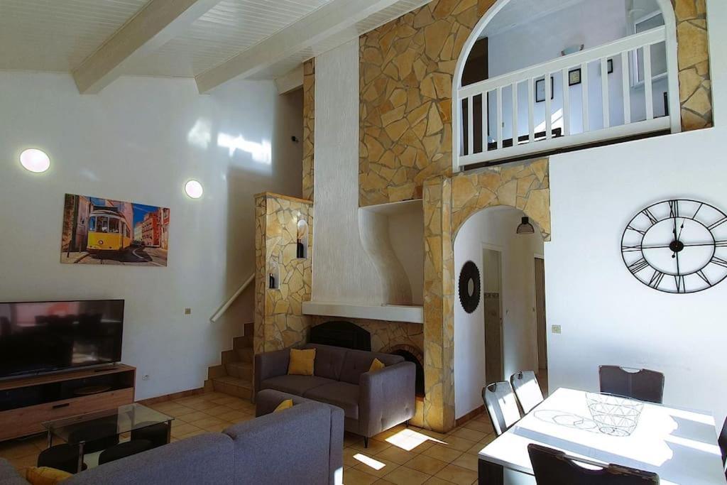 Villa H2O - Jacuzzi & Piscine Chauffee Le Barcares Luaran gambar