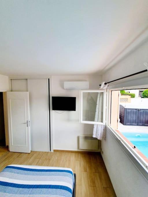 Villa H2O - Jacuzzi & Piscine Chauffee Le Barcares Luaran gambar