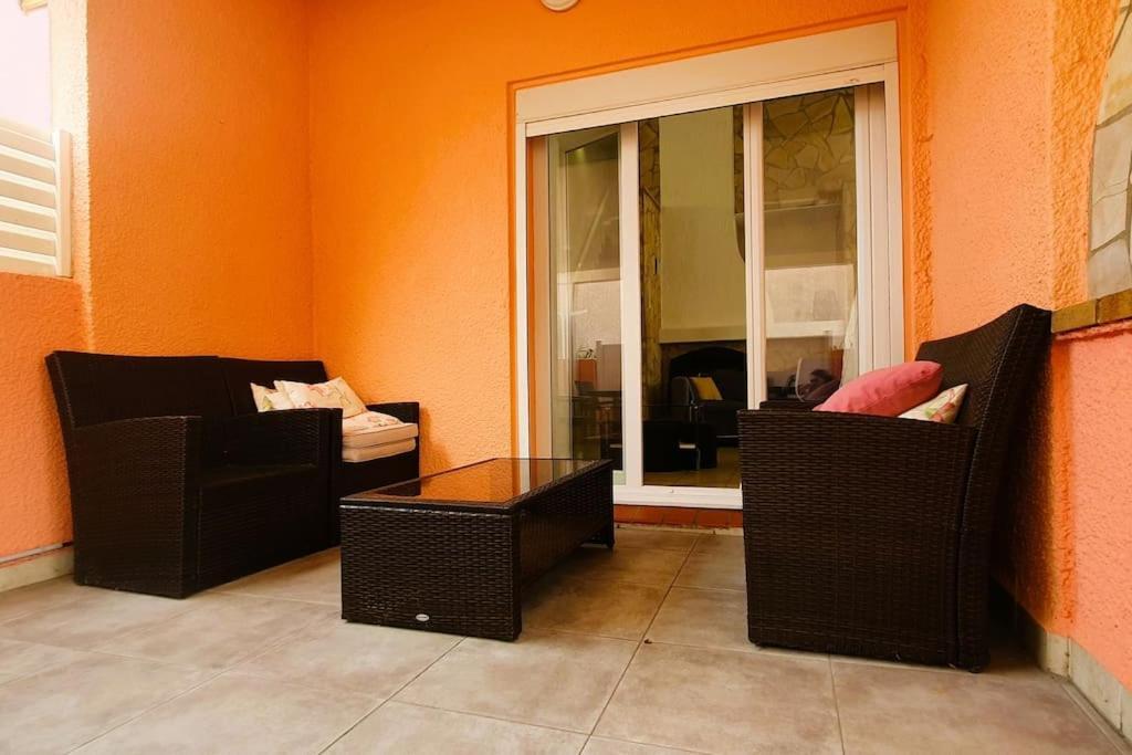 Villa H2O - Jacuzzi & Piscine Chauffee Le Barcares Luaran gambar